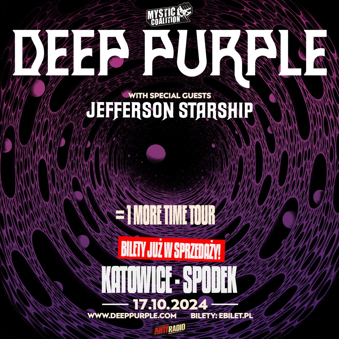 Read more about the article Legendarni Deep Purple zagrają w Polsce jesienią, bilety już w sprzedaży!