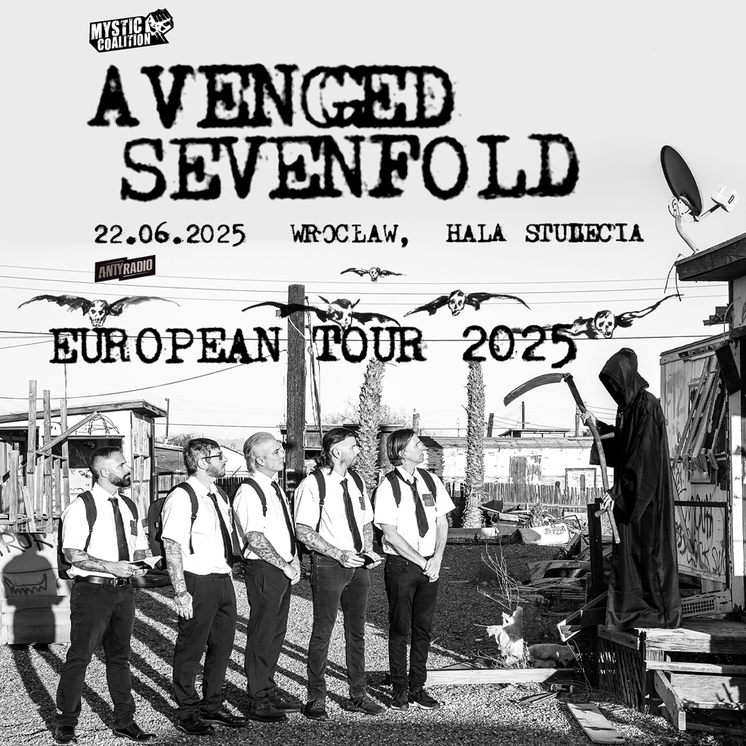 Read more about the article Chwała Królowi! Avenged Sevenfold wreszcie wracają do Polski! 