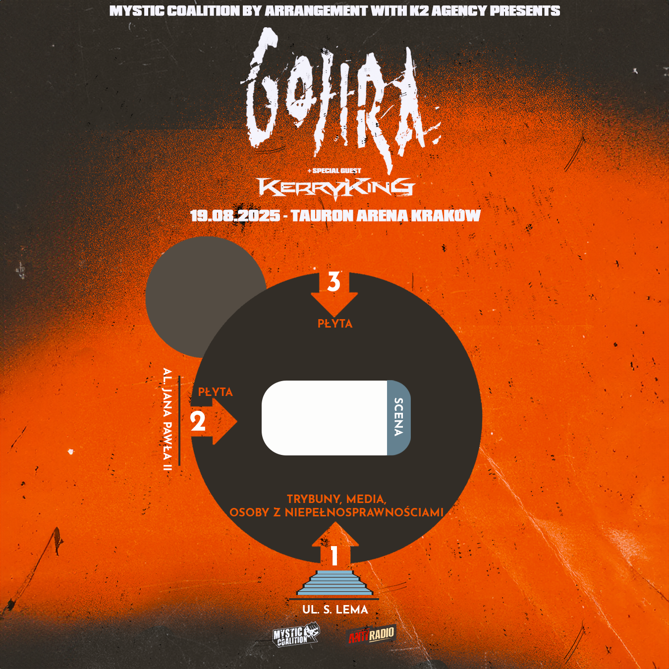 Read more about the article Gojira i Kerry King w Krakowie: Niezbędnik koncertowy
