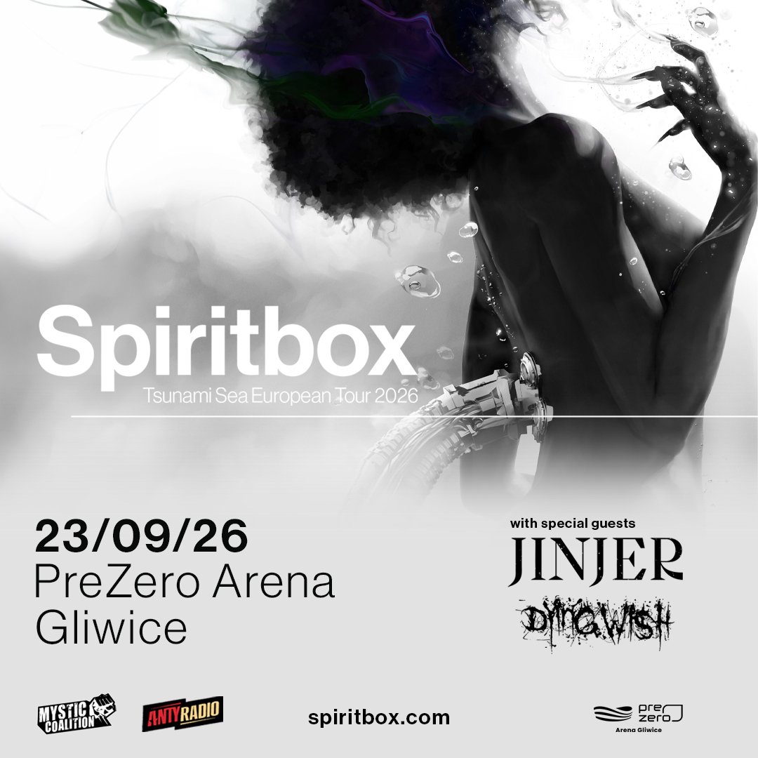 Read more about the article Spiritbox oraz ich goście specjalni – Jinjer i Dying Wish – wystąpią w Gliwicach 23 września